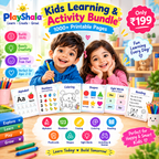 Kids Learning & Activity Bundle – Printable Worksheets for Little Learners